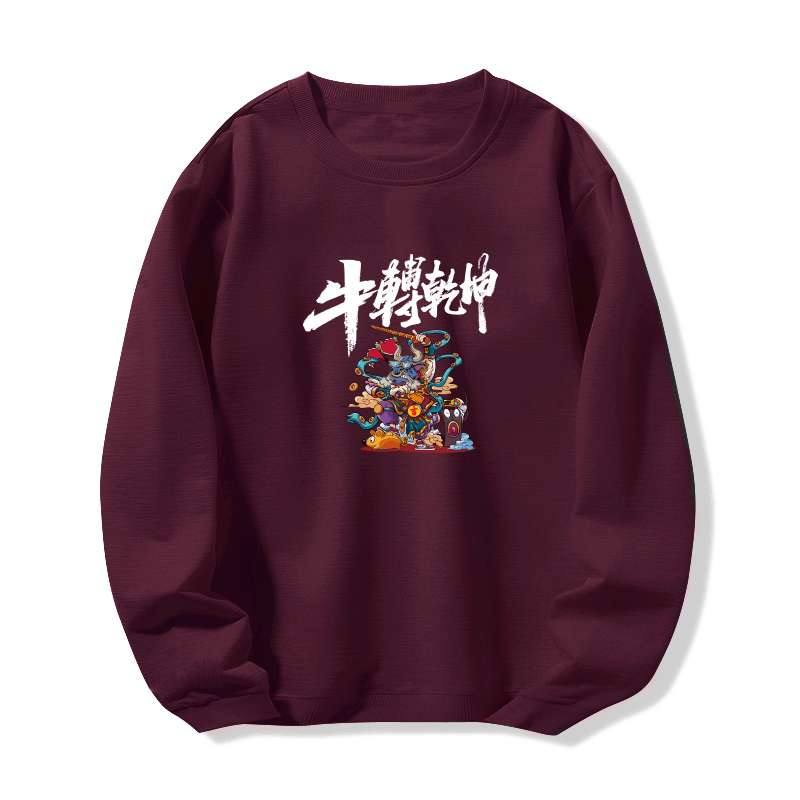 Cheap wholesale Women sweatshirt 100% polyester brushed custom printing sweatshirt for woman